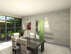 Châssis SAF-INSIDE® pour porte à galandage / MANTION