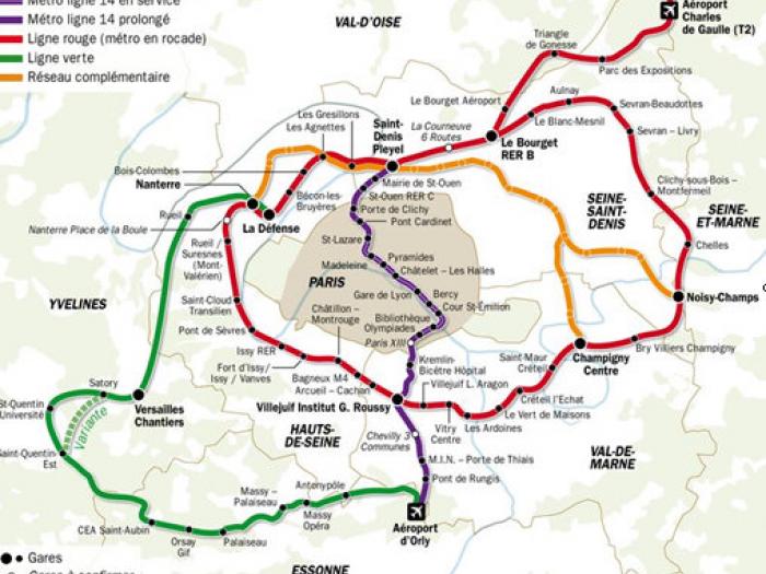 Grand Paris Express: une charte pour des travaux dans les délais
