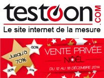 TESTOON annonce le lancement de sa vente privée spéciale Noël