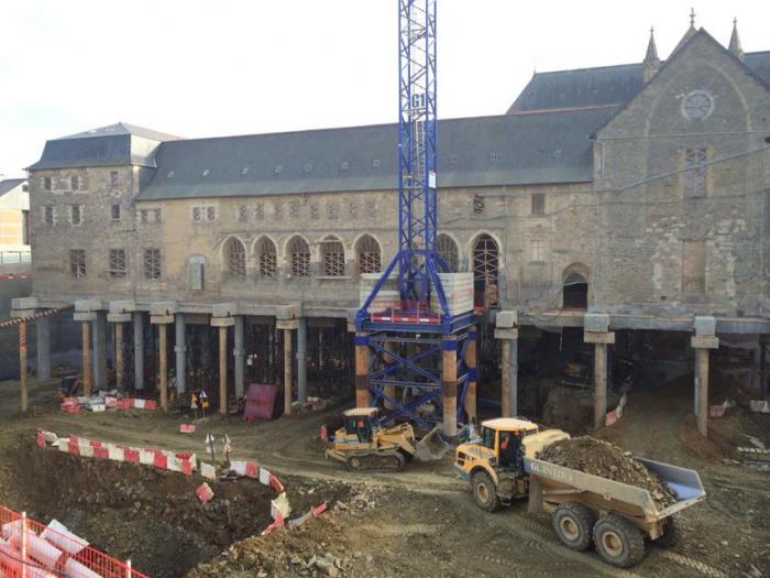 Un centre de congrés construit sous un ancien couvent