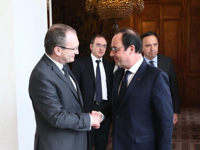 Rencontre au sommet entre Hollande et Chanut