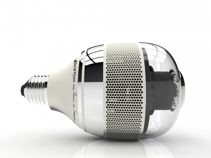 Innovation : une ampoule design deux en un !