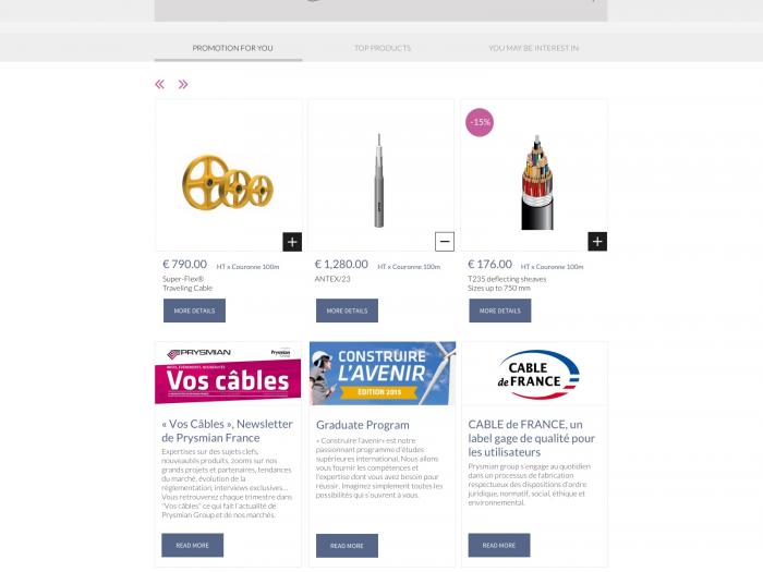 Première e-boutique pour les électriciens « câblés »