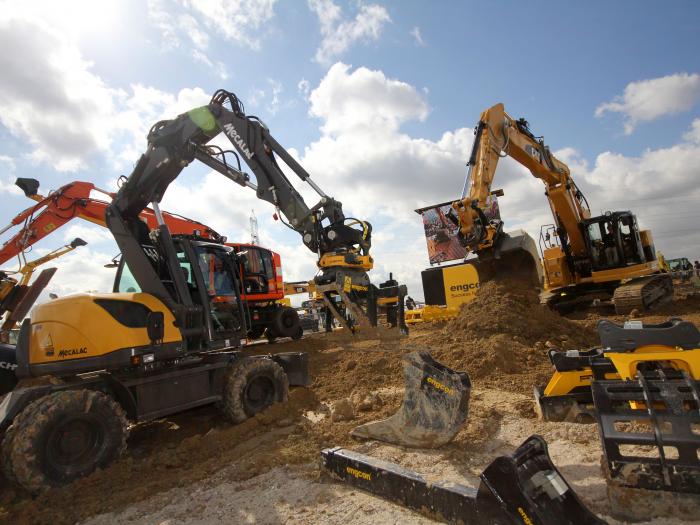 Intermat 2015 : le béton fait son show