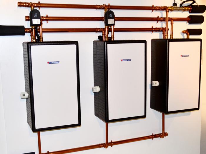 ISH 2015 : leau chaude devient électronique