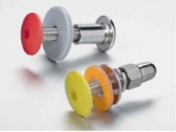 Fixation esthetique des panneaux de garde-corps de balcon