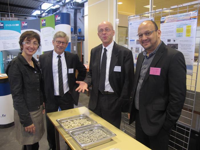 VM béton inaugure une chaire à l'école centrale de Nantes