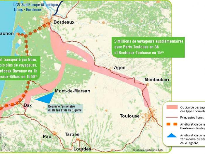 Les grands élus du Sud-Ouest se mobilisent pour leurs LGV