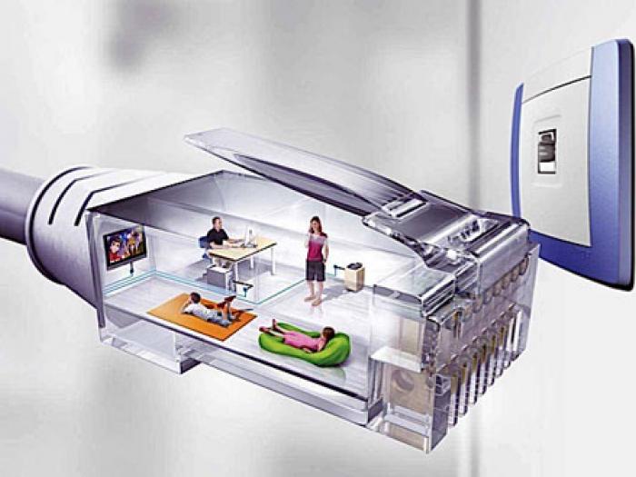 Lavenir est à la maison automatisée