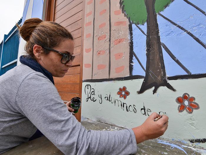 Une peinture qui absorbe la pollution