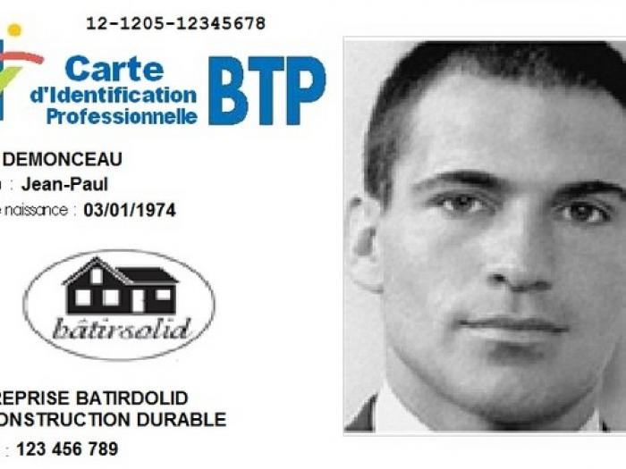 Carte didentification du BTP : le décret est publié