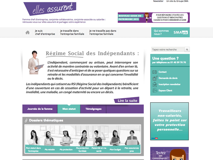 Un site internet pour les femmes du BTP