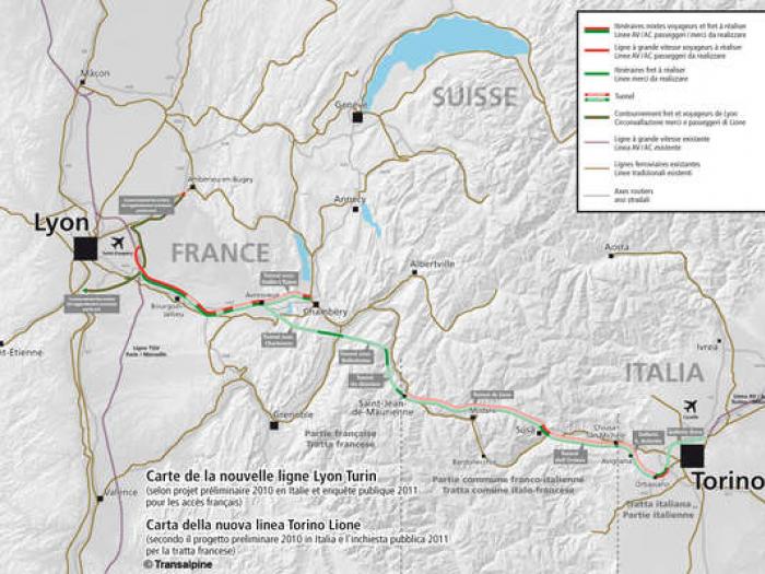 Grenoble ne souhaite plus financer la ligne Lyon-Turin