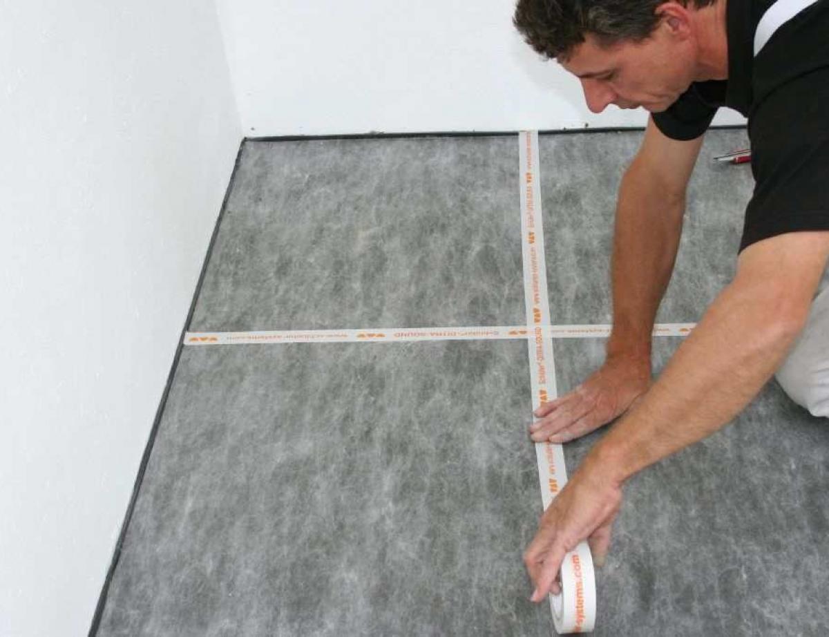 Schlüter®DITRA-SOUND la solution acoustique sous carrelage de Schlüter-Systems