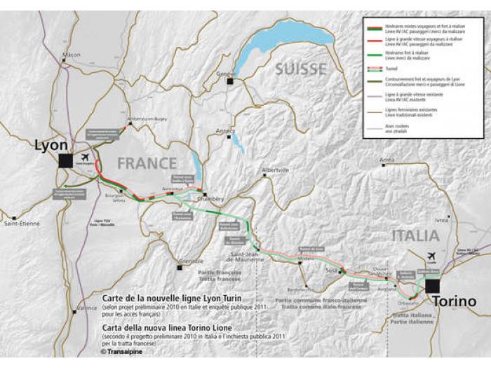 Lyon-Turin : le tunnelier est inauguré en Savoie