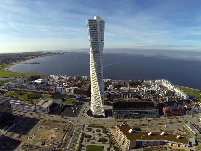 Les gratte-ciel torsadés deviennent tendance