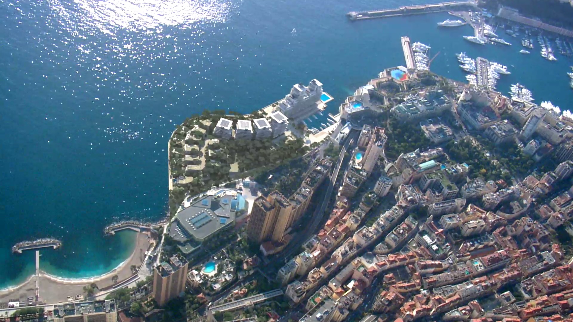 Bouygues débute les travaux d'extension urbaine en mer à Monaco
