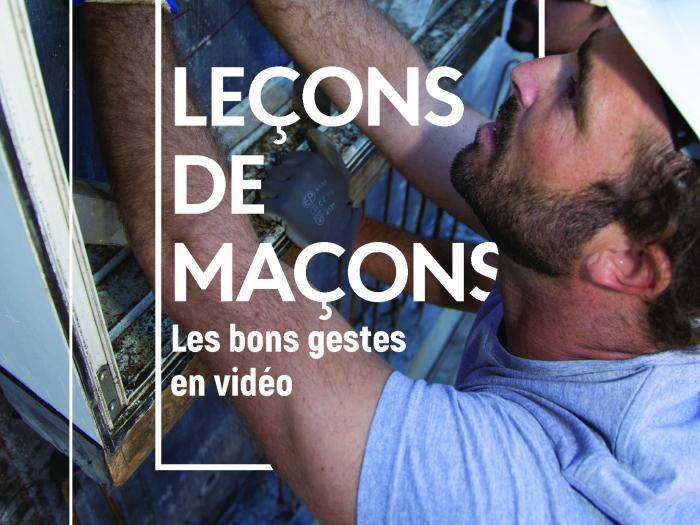 La profession réalise des tutoriels pour les maçons