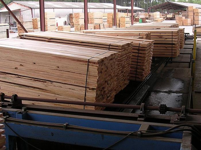 La récolte de bois commercialisée recule de 1% en 2015