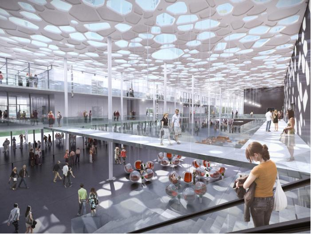 La "Cité des congrès" de Valenciennes, un couteau suisse architectural