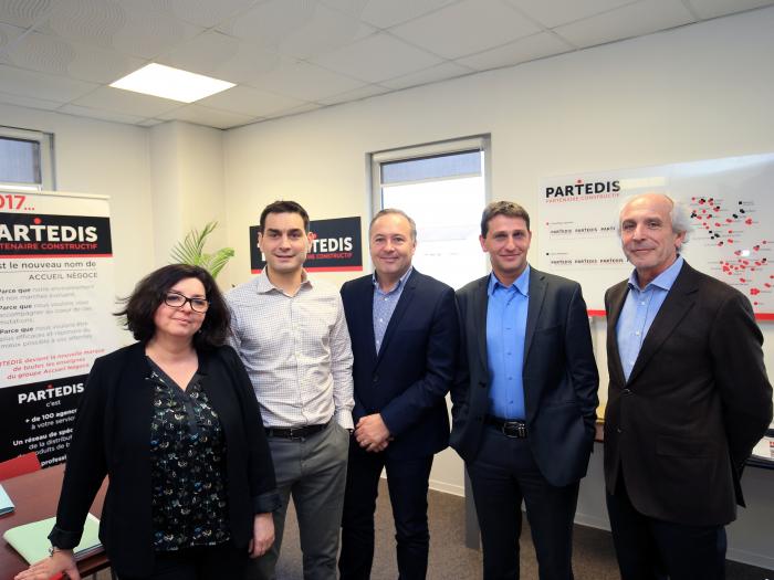 Accueil Négoce se forge une nouvelle identité sous la marque Partedis