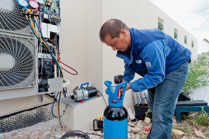 Froid et climatisation : la détection de fuites au banc dessai