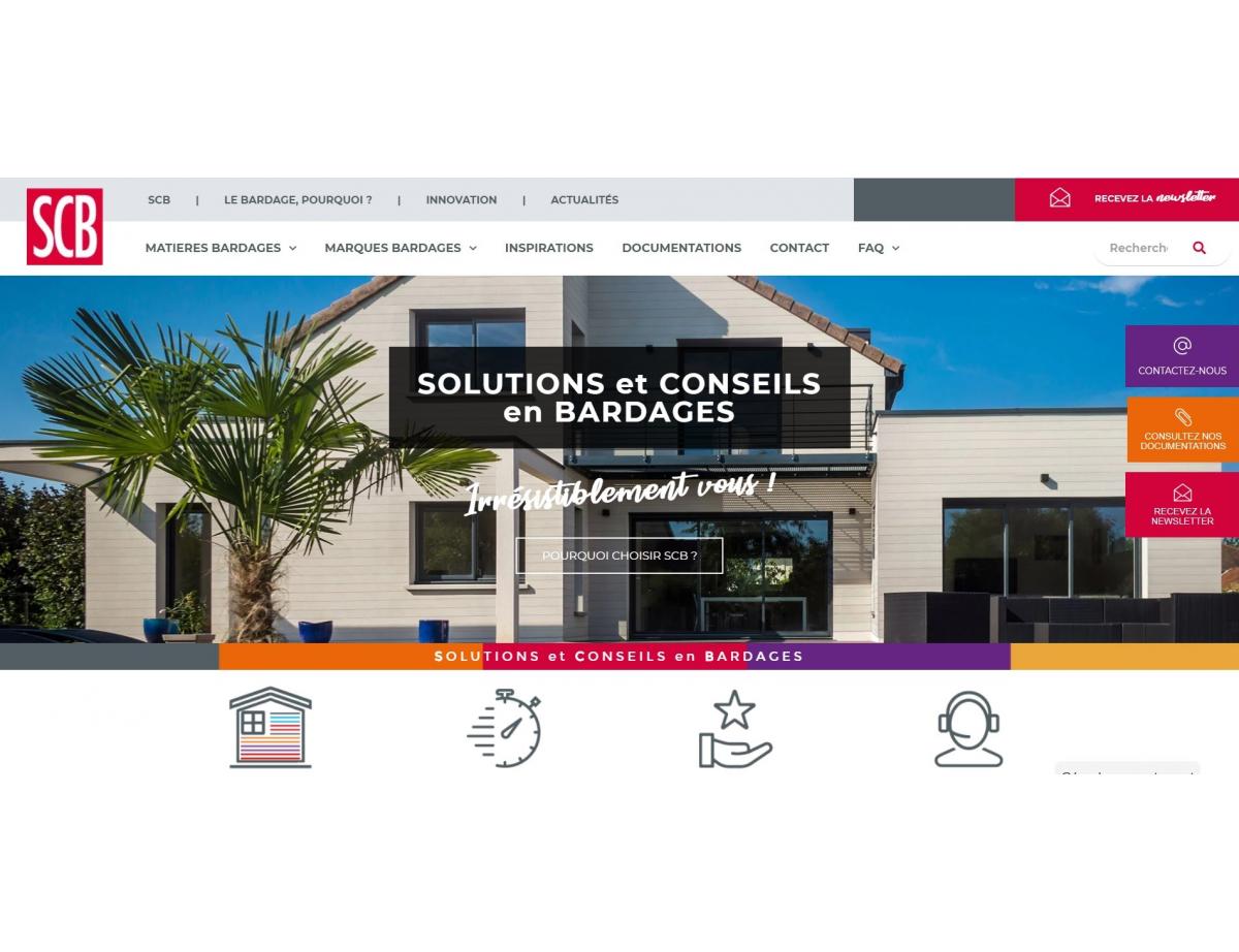 SCB, experts en bardages depuis 1990 !