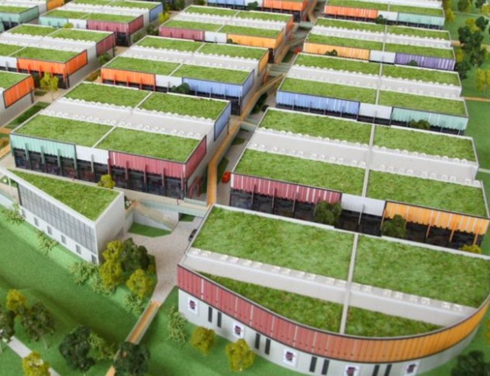 Des panneaux bois XXL sur du béton structurel pour Paris Asia