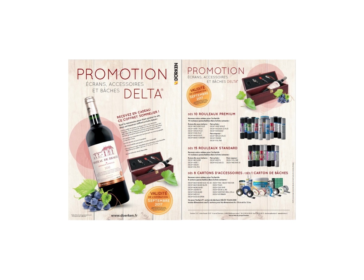 Promotion annuelle écrans DELTA®