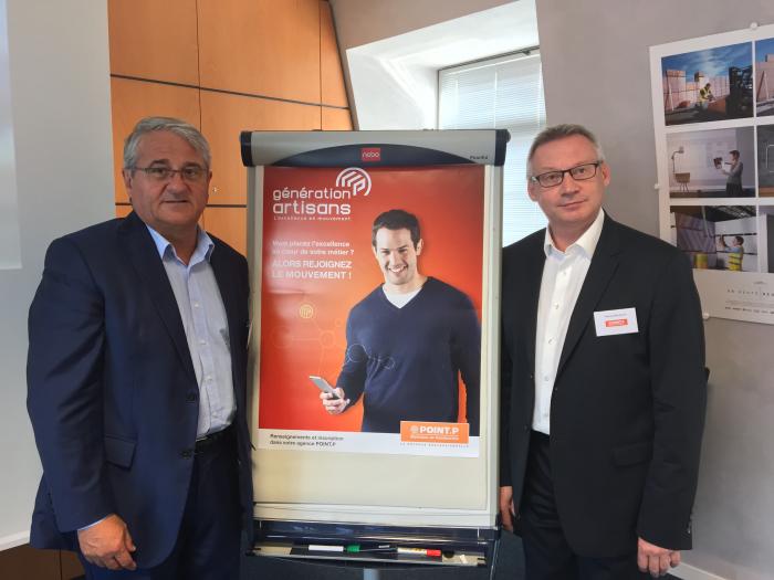 Point.P Matériaux de construction lance loffensive Génération artisans