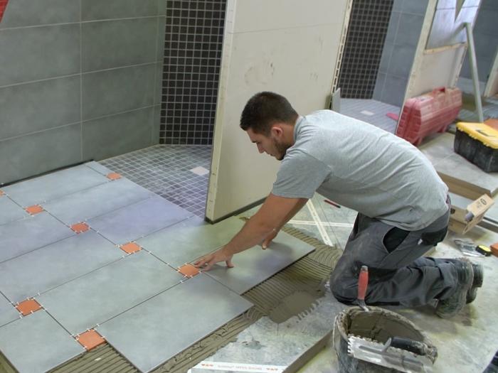 Ma vie d'apprenti : Pose de carrelage en rénovation au CFA