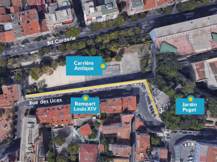 Vinci stoppe ses travaux près de la carrière antique à Marseille