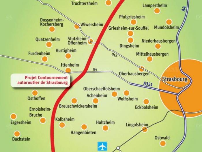 Le projet de rocade autoroutière à Strasbourg toujours contesté