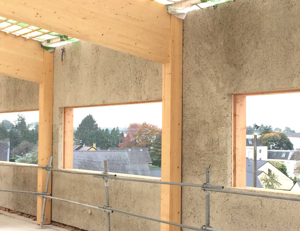 Le béton de chanvre passe à la "préfa"