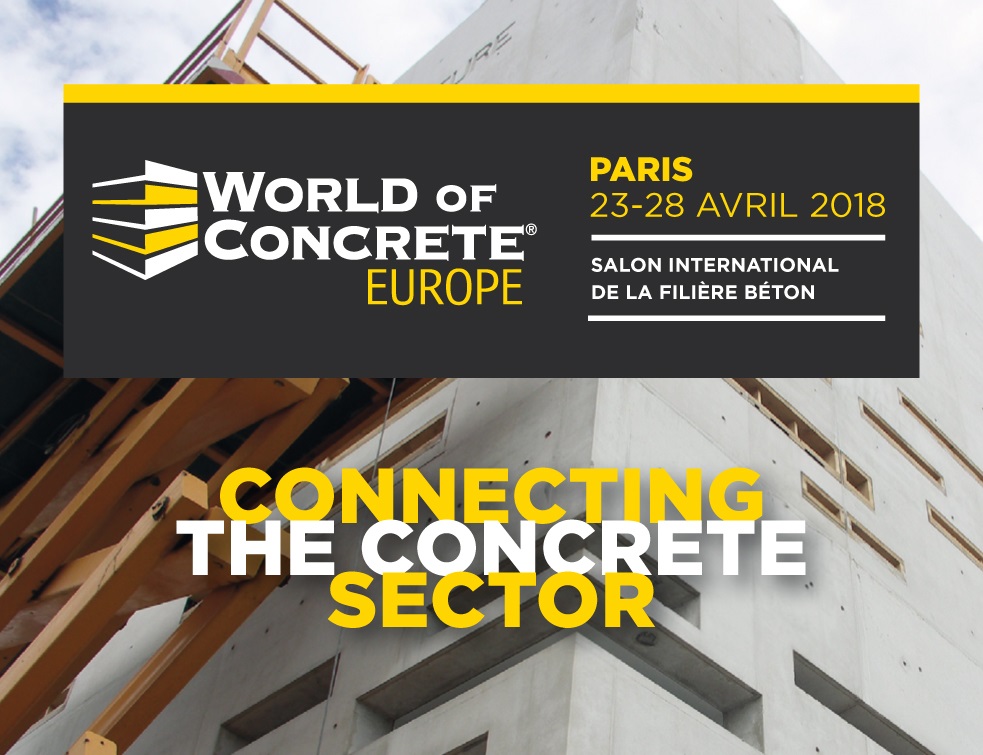 Le World Of Concrete Europe, le salon international de la filière béton
