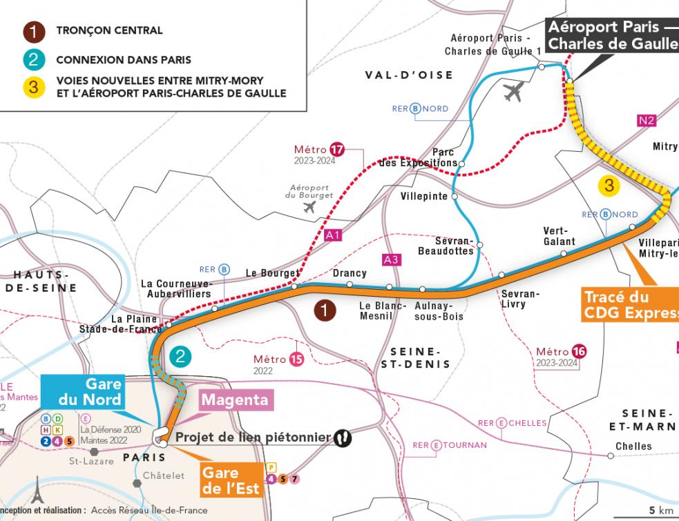 Les sénateurs suppriment 1,7 milliard destinés au CDG-Express
