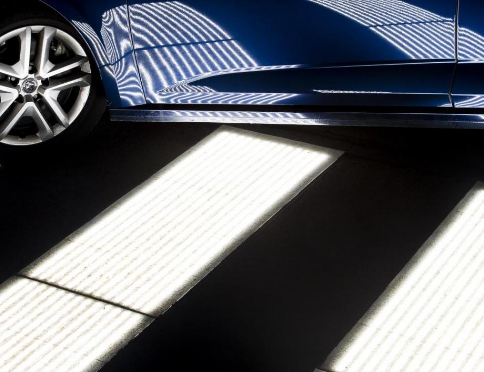 Colas teste la route intelligente Flowell