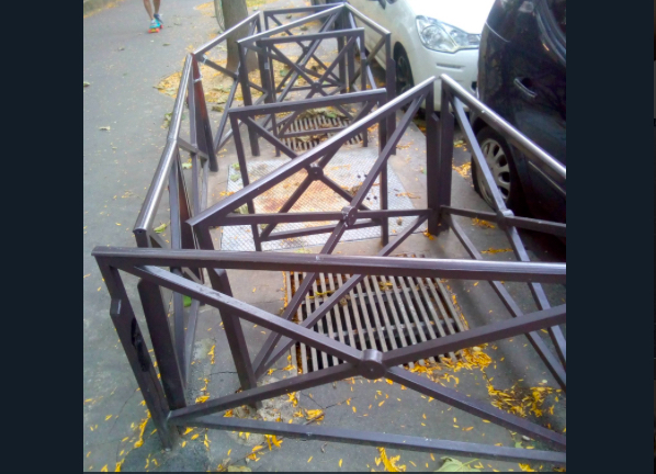 Un SDF fait retirer ... une "installation anti-SDF" dans le XIXe à Paris