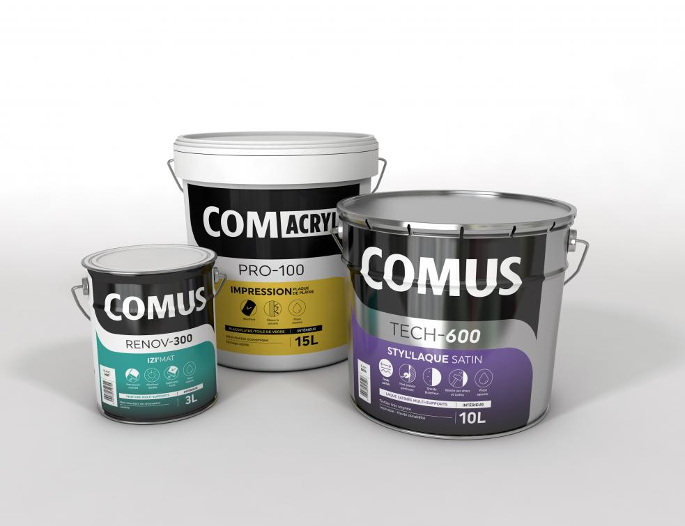 Comus rachète les marques de peinture Cami, GMC et Kiriol