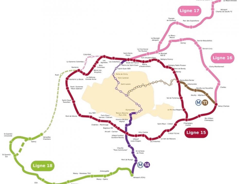 Eiffage remporte un important marché pour le Grand Paris Express