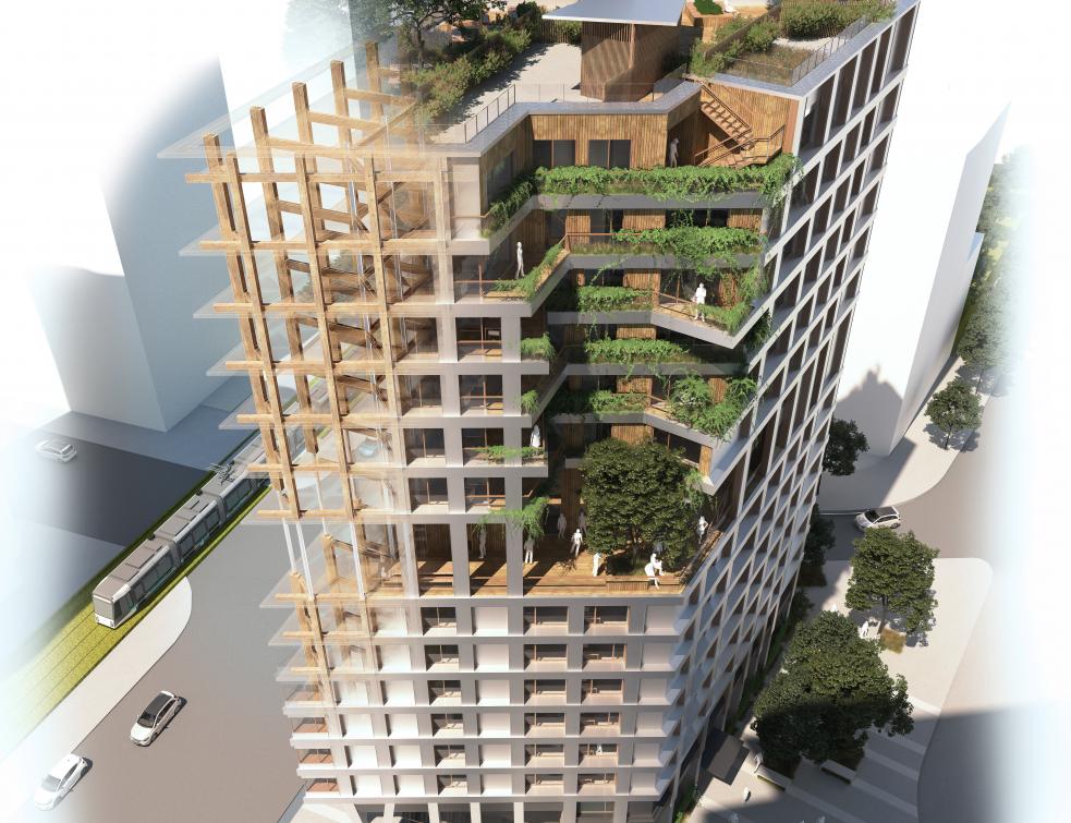 La nouvelle génération des architectes bois voit de plus en plus grand