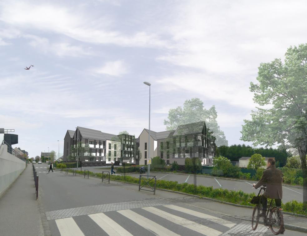 Baptème BIM pour le bailleur social, l'architecte et l'entreprise à Laillé (35)