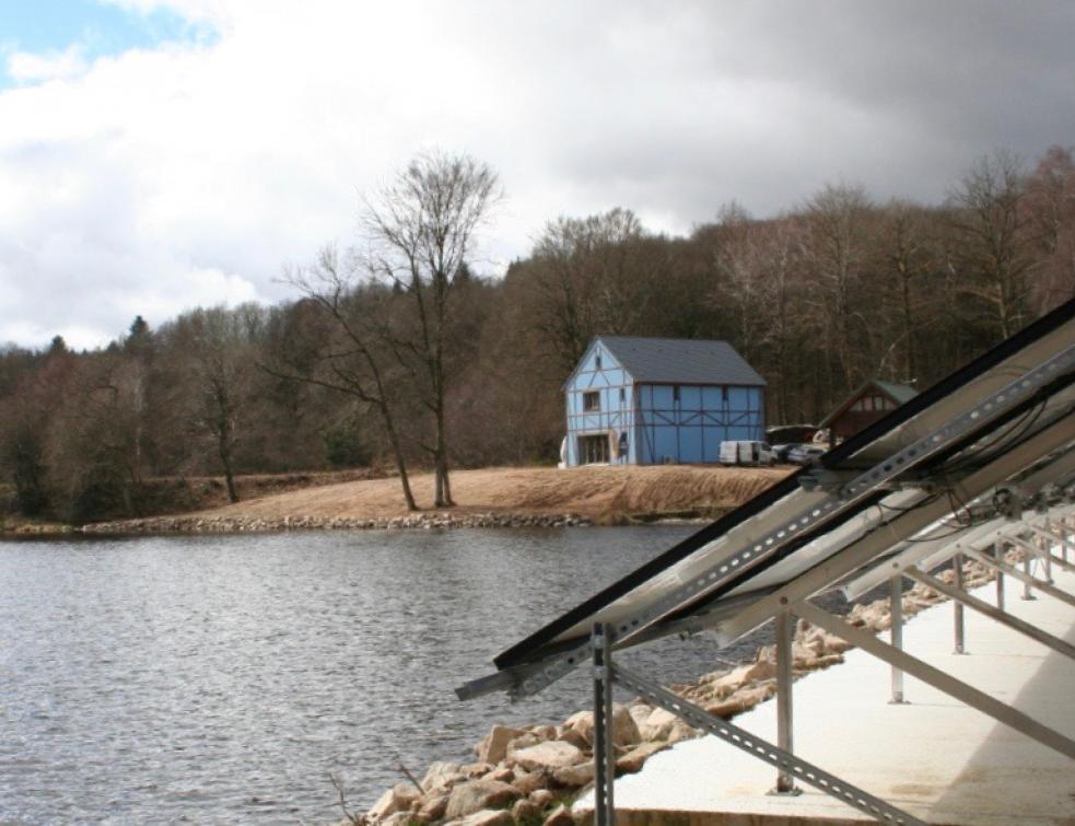Un prototype de maison passive en béton cellulaire  de type alsacien