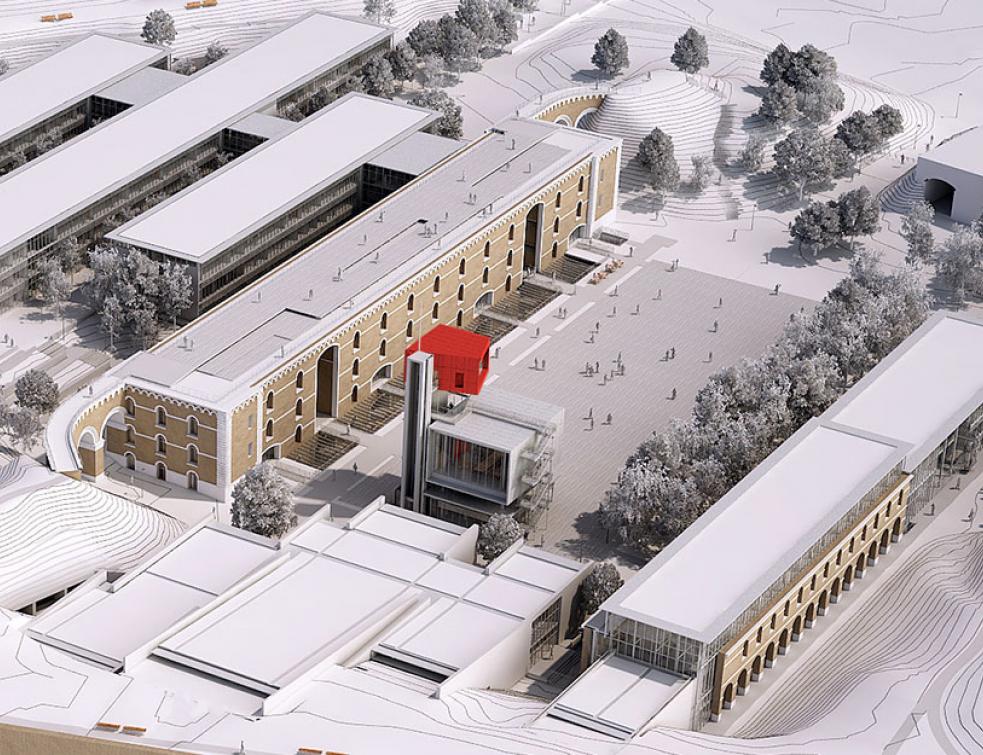 La nouvelle université dans la citadelle d'Amiens ouvrira en 2018