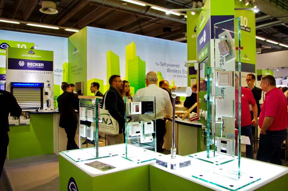 Lunivers enOcean, sans fil et sans pile, s'accroît à Light+Building 2018