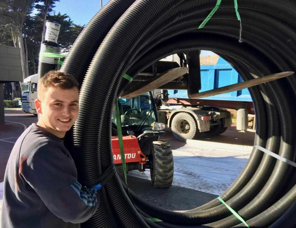 Ma vie d'apprenti : William au secours d'une chaufferie au Croisic