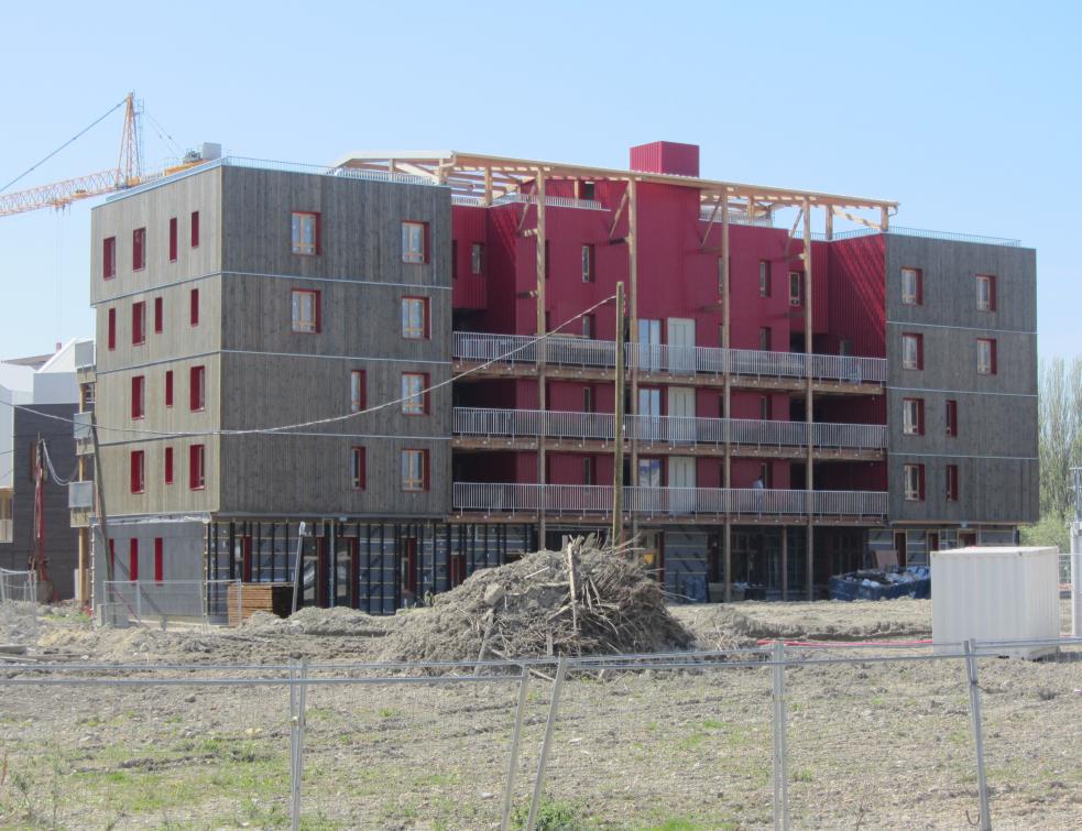Un vaisseau de 26 logements en bois pour la Zac Fluviale