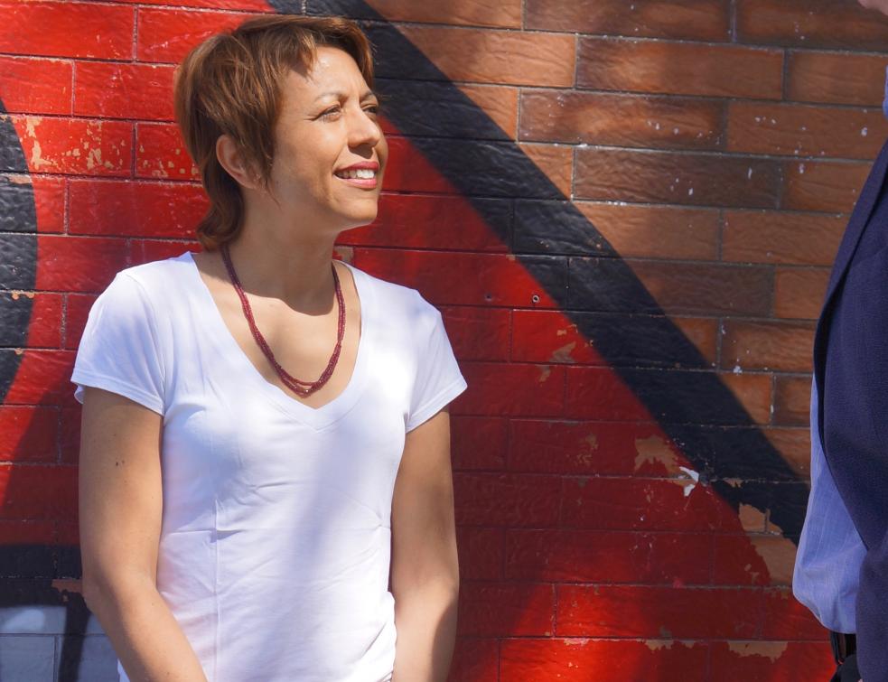 Rabia Enckell promeut la démarche groupée participative en bois