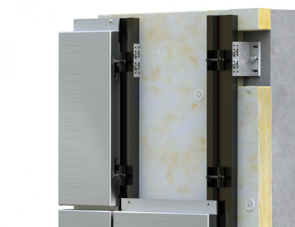 ACODI - ALLURE : Pose de façade par accrochage