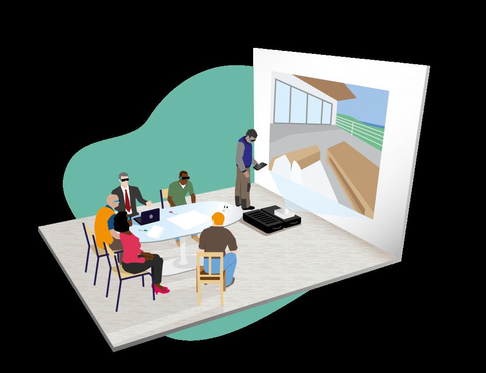 Quand la réunion de chantier devient immersive et source de rentabilité